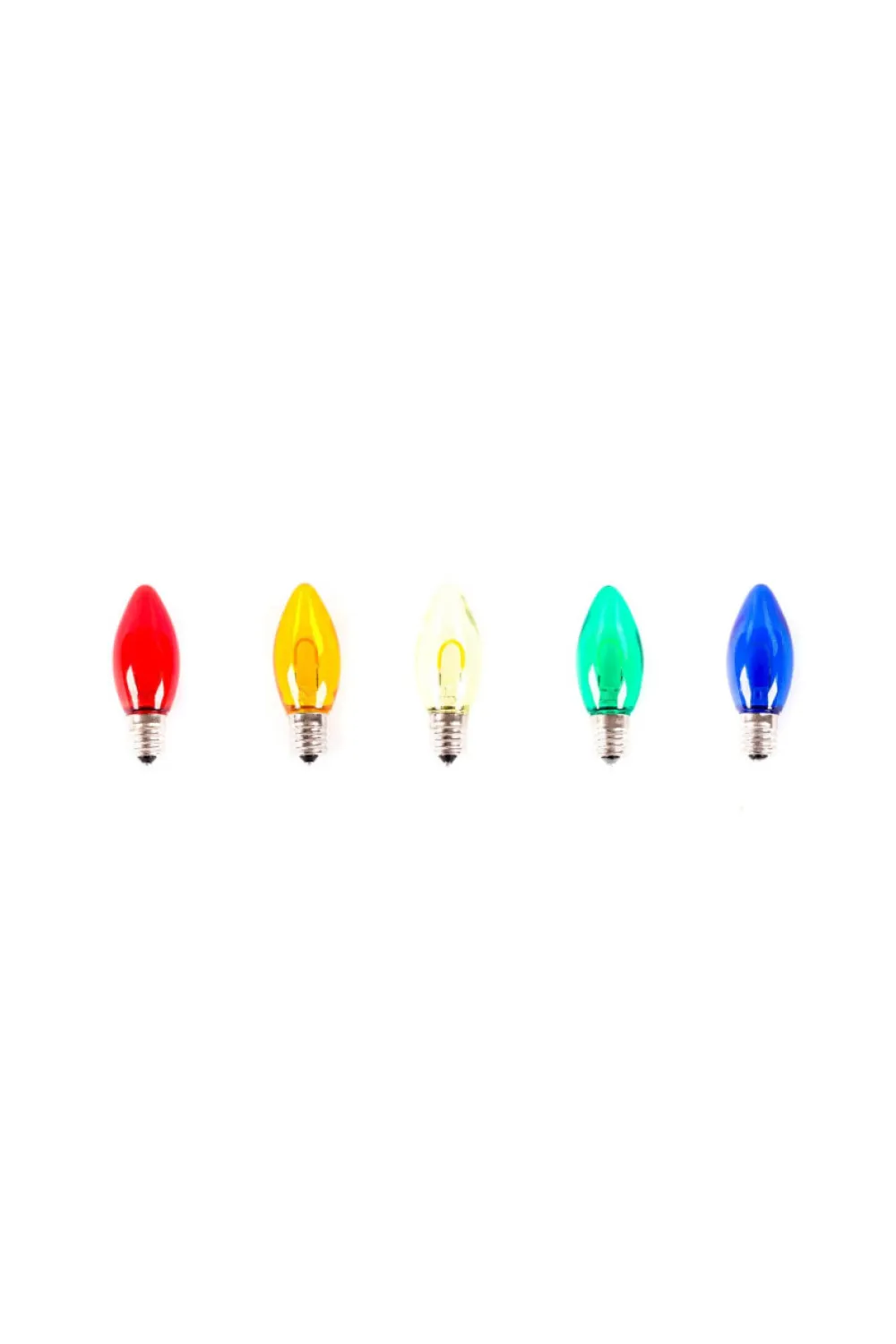 Decorator's Warehouse C9 Filament Bulb (25 bulbs/box) - Multi > C9 Bulbs|Christmas Decor