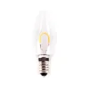 Decorator's Warehouse C9 Filament Bulb (25 bulbs/box) - Pure White > Vintage Christmas Lights|C9 Bulbs