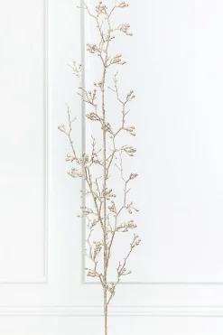 Decorator's Warehouse 56.5" Champagne Glitter Berry Weeping Spray > Christmas Sprays|Christmas Decor