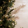 Decorator's Warehouse 30” Champagne Glitter Sequin Pine Spray > Christmas Sale|Christmas Sprays