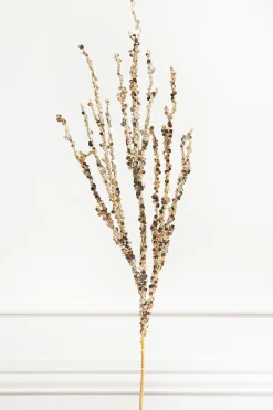 Decorator's Warehouse 40" Champagne Laser Glitter Twig Spray > Christmas Sprays|Christmas Decor