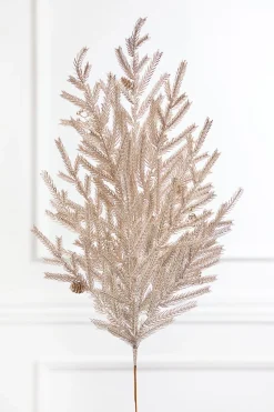 Decorator's Warehouse 32" Champagne Metallic Pine Spray > Christmas Sprays|Christmas Decor