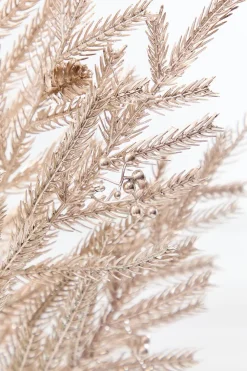 Decorator's Warehouse 32" Champagne Metallic Pine Spray > Christmas Sprays|Christmas Decor