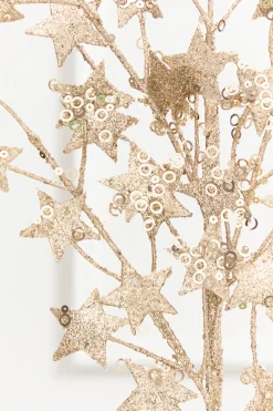 Decorator's Warehouse 31" Champagne Star Spray > Sugar & Spice|Christmas Sprays