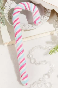 Decorator's Warehouse 11.5" Chenille Sweets Candy Cane > Christmas Ornaments|Santa'S Sweet Shoppe