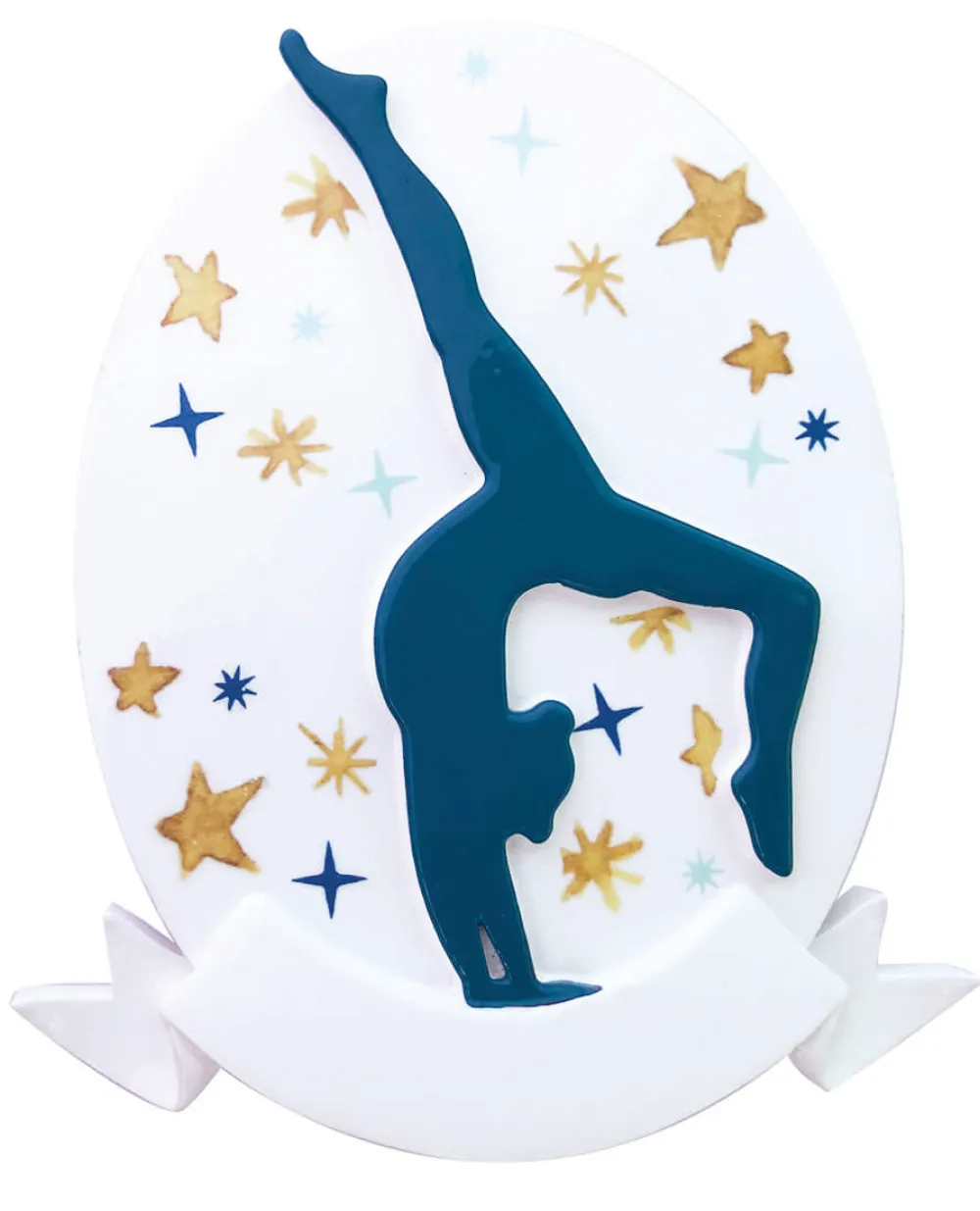 Decorator's Warehouse 3.5" Child Gymnast Customizable Ornament > Christmas Ornaments|Christmas Decor