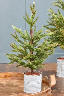 Decorator's Warehouse 19"-29" Christmas Pine Tree - Set of 3 > Winter Woodland|Tabletop & Accent Trees