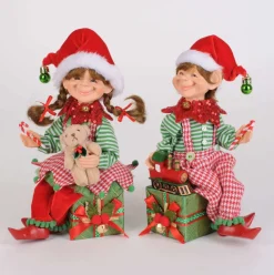Decorator's Warehouse Christmas Presents Elf Set > Karen Didion