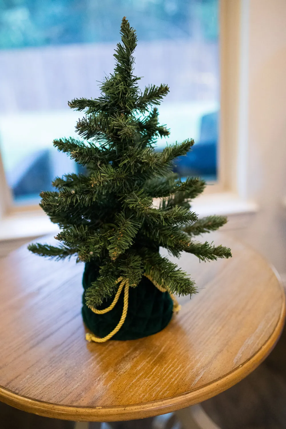 Decorator's Warehouse 18” Christmas Tree In Green Decorative Bag > Tabletop & Accent Trees|Christmas Accents