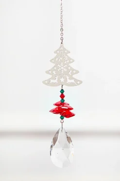 Decorator's Warehouse 4.5” Christmas Tree Suncatcher > Christmas Ornaments|Christmas Decor