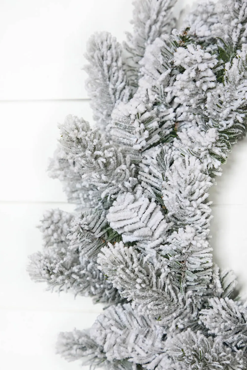 Decorator's Warehouse 24" Classic Flocked Wreath > Christmas Decor|All Wreaths