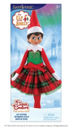 Decorator's Warehouse Claus Couture Collection® Gifts & Glamour Party Dress > Elf On The Shelf|Christmas Decor
