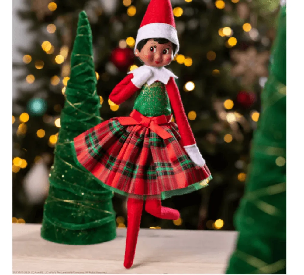 Decorator's Warehouse Claus Couture Collection® Gifts & Glamour Party Dress > Elf On The Shelf|Christmas Decor