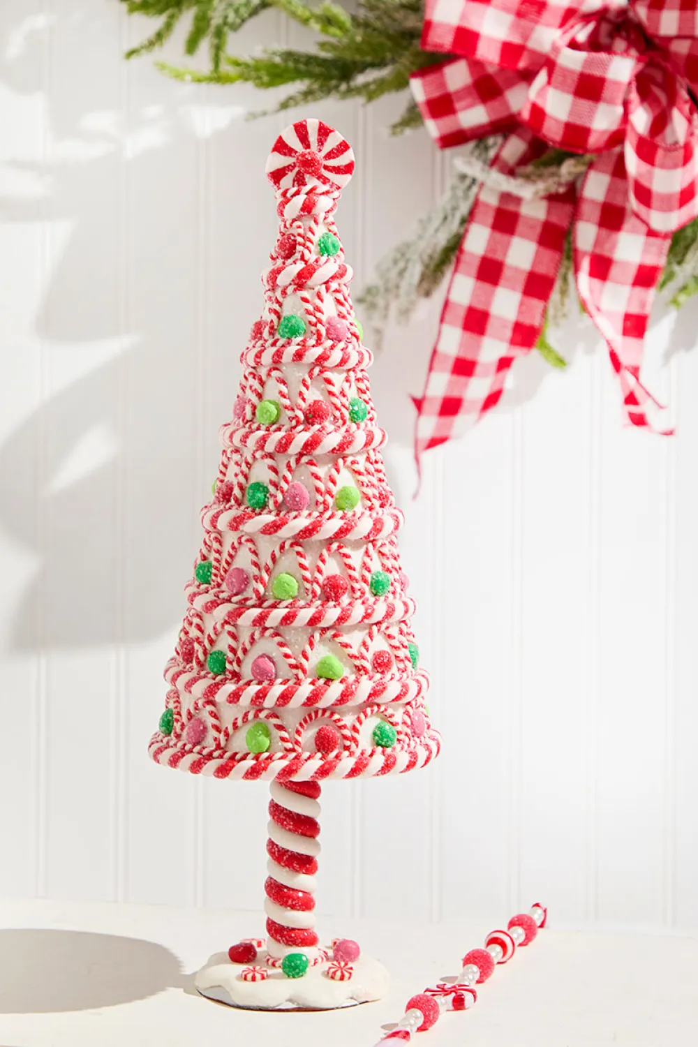 Decorator's Warehouse 15" Claydough Holiday Sweets Tree > Gingerbread|Tabletop & Accent Trees