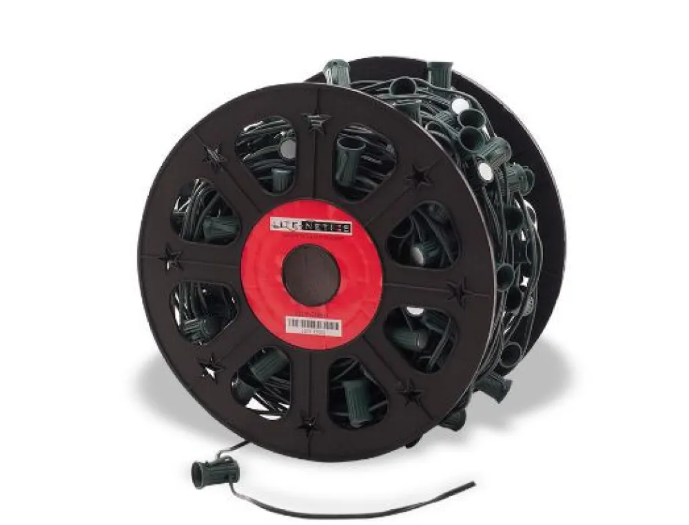 Decorator's Warehouse C9 Magnetic Socket Cord - 500' 15" Spacing > Outdoor Lighting|Accessories