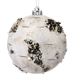 Decorator's Warehouse 15 Cm Birch Ball Christmas Ornaments-Set of 2 > Boxed Sets|Christmas Decor