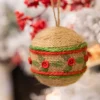Decorator's Warehouse 10 Cm Natural Jute Ball Christmas Ornaments > Christmas Ornaments|Christmas Ornaments