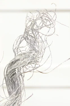 Decorator's Warehouse 22" Coco Curly Ting Ting Bundle Of 50 - Silver > Christmas Decor|Christmas Sprays