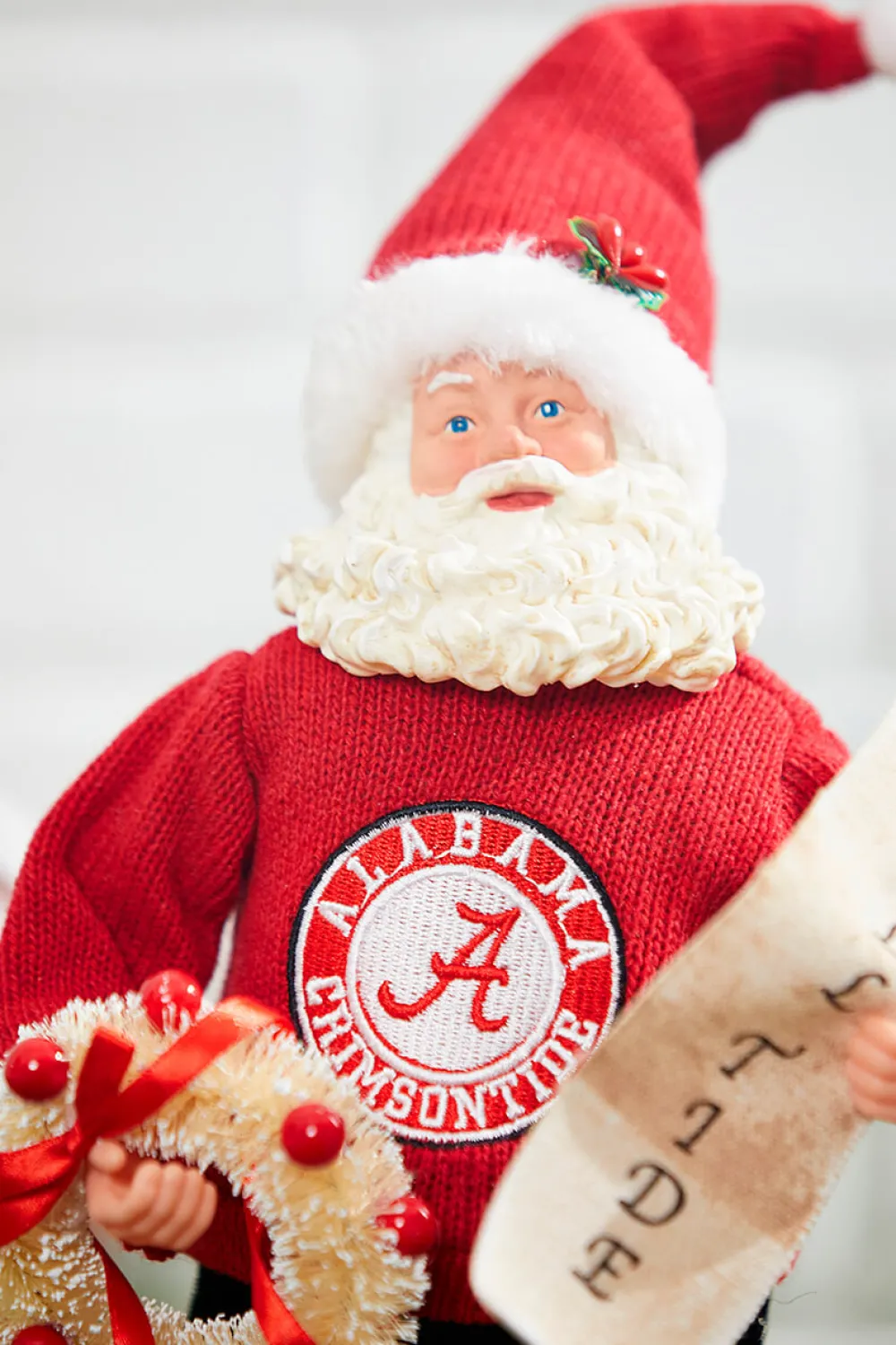 Decorator's Warehouse 12" Collegiate Team Santa, Alabama > College Santas|Santas & Angels