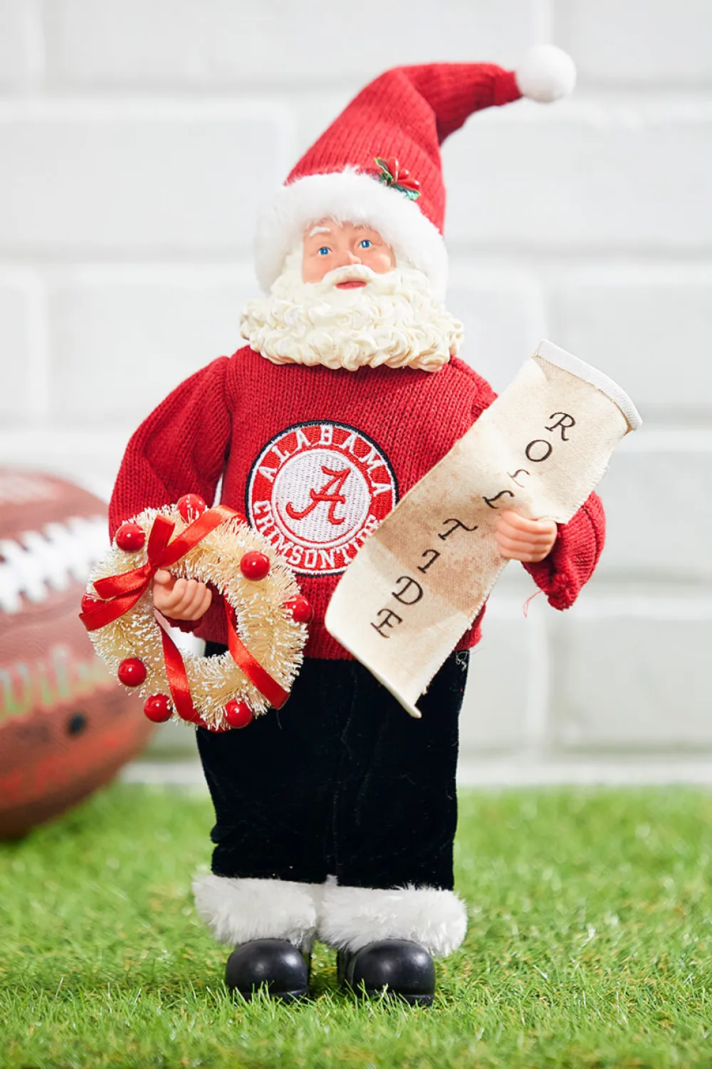 Decorator's Warehouse 12" Collegiate Team Santa, Alabama > College Santas|Santas & Angels