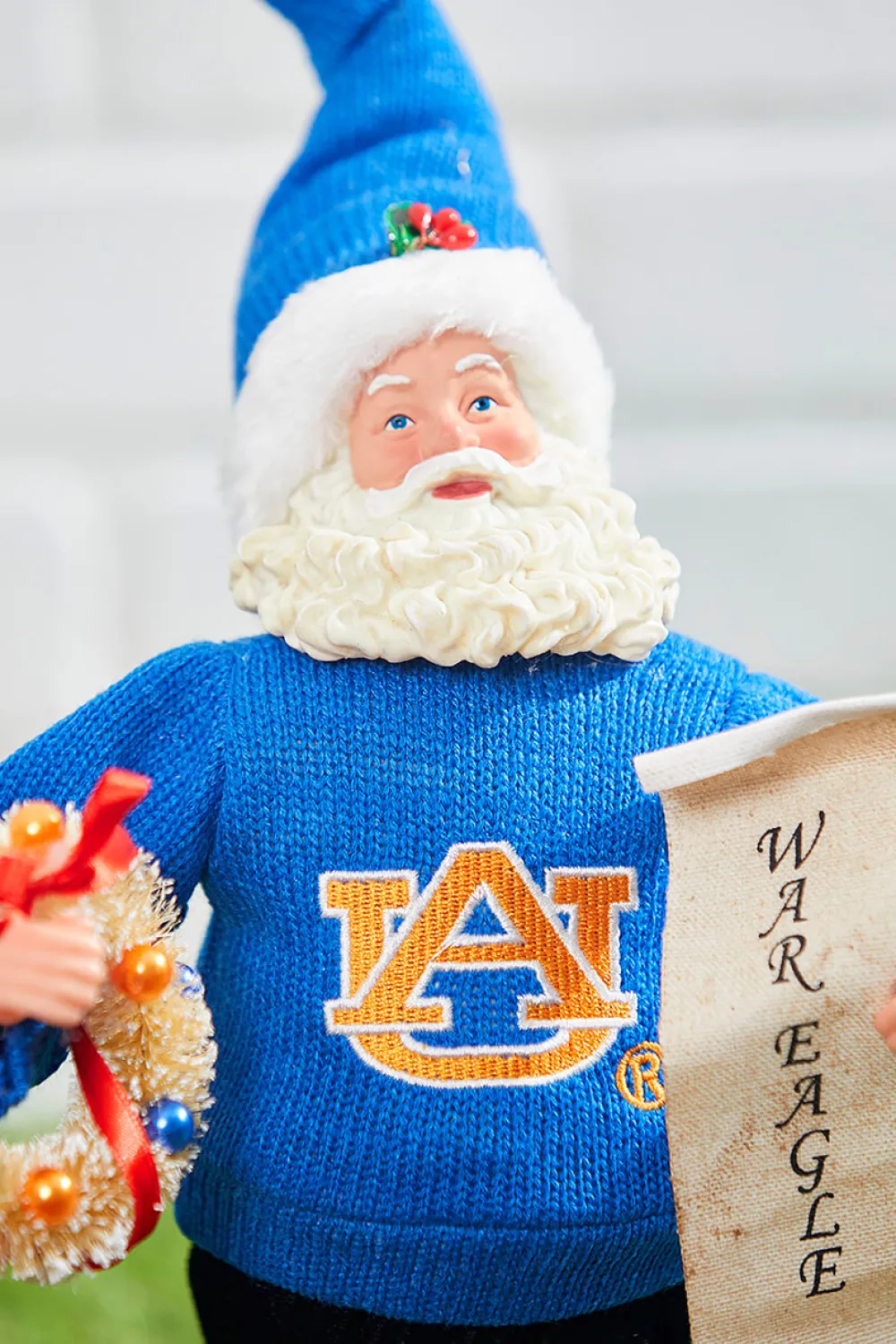 Decorator's Warehouse 12" Collegiate Team Santa, Auburn > College Santas|Santas & Angels