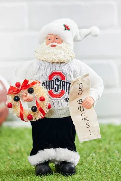 Decorator's Warehouse 12" Collegiate Team Santa, Ohio State > College Santas|Santas & Angels