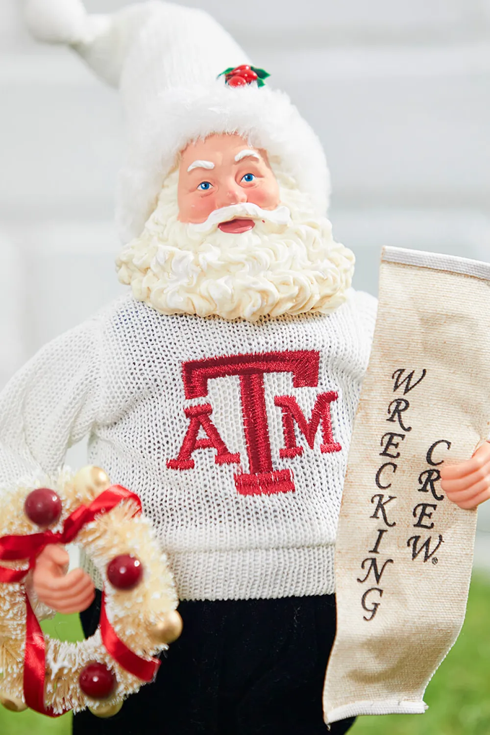 Decorator's Warehouse 12" Collegiate Team Santa, Texas A&M > College Santas|Santas & Angels