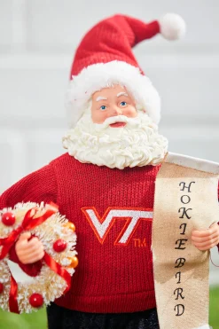 Decorator's Warehouse 12" Collegiate Team Santa, Virginia Tech > College Santas|Santas & Angels