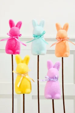 Decorator's Warehouse 23" Colorful Bunny Spray > Easter Decor|Easter Decor