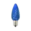 Decorator's Warehouse C9 Platinum Elite LED SMD Bulb (25 bulbs/bag) - Faceted, Blue > C9 Bulbs|Christmas Decor