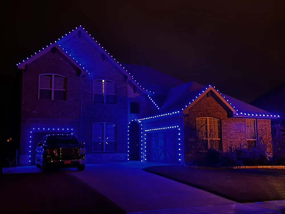 Decorator's Warehouse C9 Platinum Elite LED SMD Bulb (25 bulbs/bag) - Faceted, Blue > C9 Bulbs|Christmas Decor
