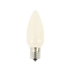 Decorator's Warehouse C9 Platinum Elite LED SMD Bulb (25 bulbs/bag) - Smooth, Warm White > C9 Bulbs|Christmas Decor