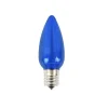 Decorator's Warehouse C9 Platinum Elite LED SMD Bulb (25 bulbs/bag) - Smooth, Blue > C9 Bulbs|Christmas Decor