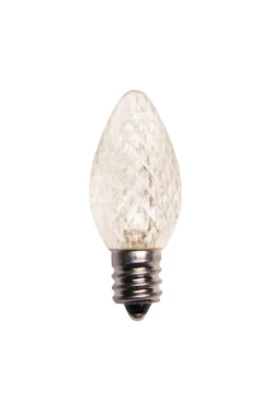 Decorator's Warehouse C7 Platinum Elite LED SMD Bulbs (25 bulbs/bag) - Faceted, Warm White > Outdoor Lighting|C7 Bulbs