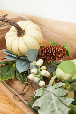Decorator's Warehouse 29" Cream & Green Harvest Spray > Fall Decor|Fall Decor