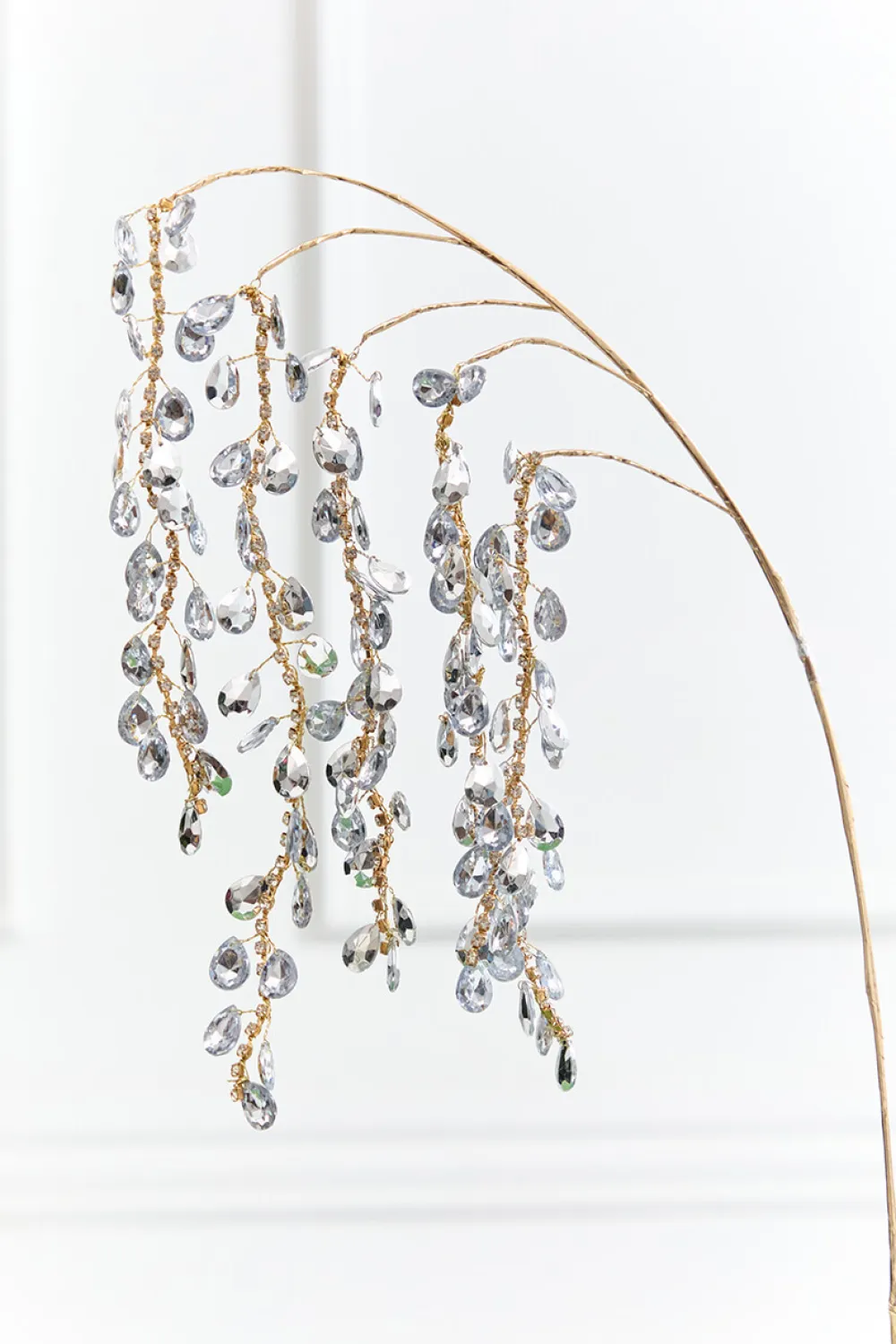 Decorator's Warehouse 31" Crystal Jewel Drop Spray > Christmas Sprays|Christmas Decor