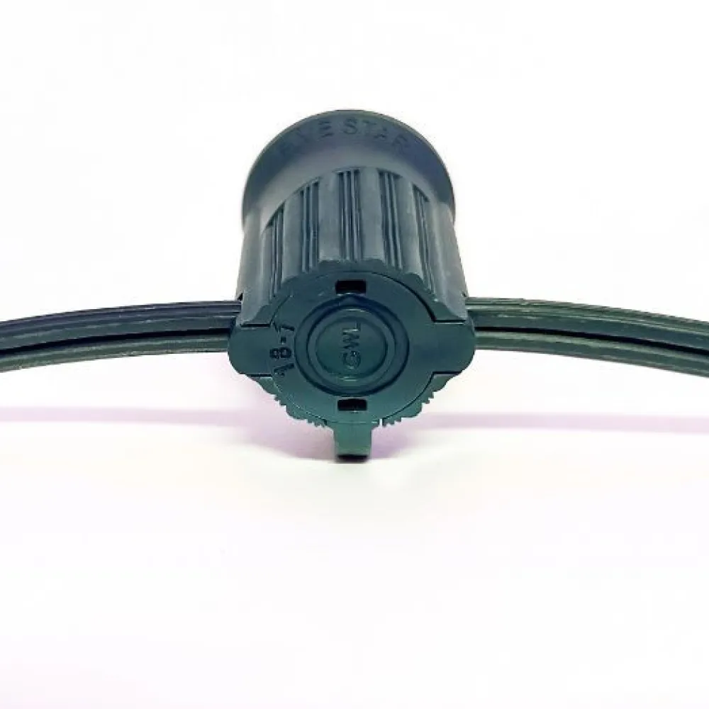 Decorator's Warehouse C9 Socket Cord - 500' 15" Spacing > Outdoor Lighting|Accessories