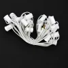 Decorator's Warehouse C9 Socket Cord White - 25' 12" Spacing > Outdoor Lighting|Accessories