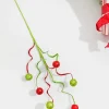 Decorator's Warehouse 29” Curly Sequin Ball Spray > Storyville|Christmas Sprays