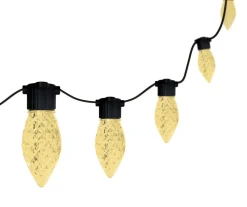 Decorator's Warehouse C9 Warm White Faceted 25 LED Light Set > Indoor Lighting|Outdoor Lighting