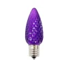 Decorator's Warehouse C9 Wonderful LED SMD Bulb (25 bulbs/bag) - Faceted, Purple > C9 Bulbs|Christmas Decor