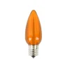 Decorator's Warehouse C9 Wonderful LED SMD Bulb (25 bulbs/bag) - Smooth, Orange > C9 Bulbs|Christmas Decor