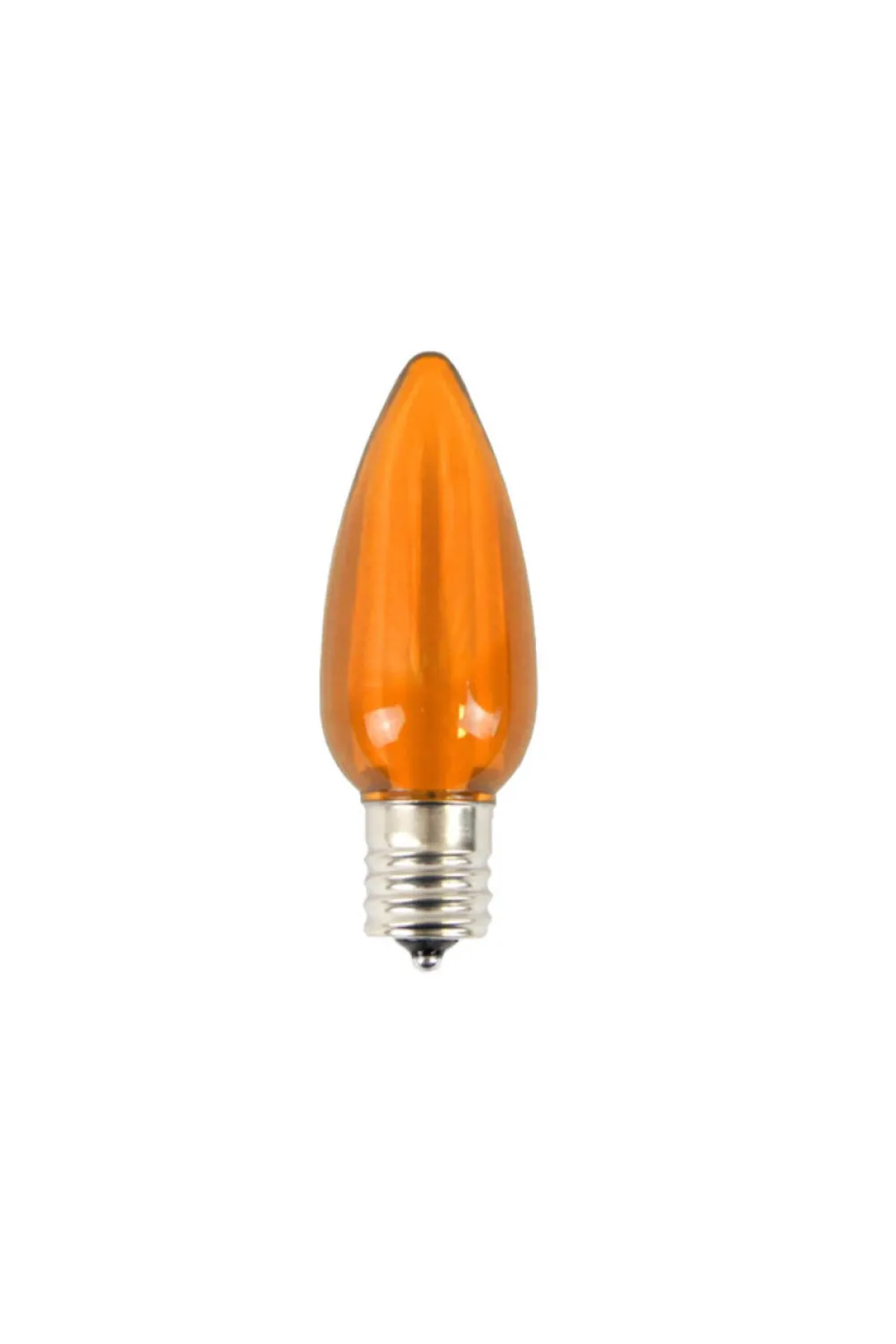 Decorator's Warehouse C9 Wonderful LED SMD Bulb (25 bulbs/bag) - Smooth, Orange > C9 Bulbs|Christmas Decor