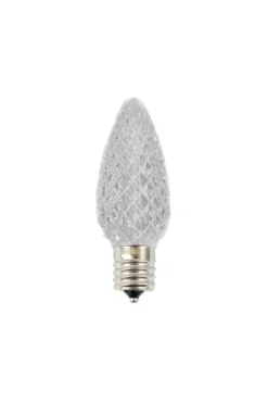 Decorator's Warehouse C9 Wonderful LED SMD Bulb (25 bulbs/bag) - Faceted, Cool White > C9 Bulbs|Christmas Decor