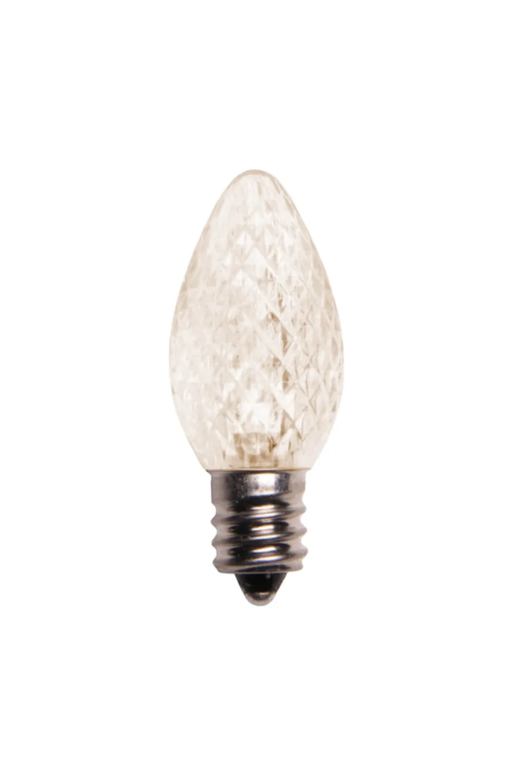 Decorator's Warehouse C7 Wonderful LED SMD Bulbs (25 bulbs/bag) - Faceted, Warm White > Outdoor Lighting|C7 Bulbs