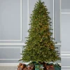 Decorator's Warehouse 7.5' Dandan Pine Tree with 2200 Warm White LED Lights > Green|Christmas Trees