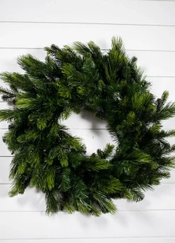 Decorator's Warehouse 30” Deluxe Mix Pine Wreath > Christmas Wreaths|Christmas Decor