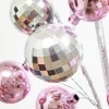 Decorator's Warehouse 30" Disco Ball Spray > Santa'S Sweet Shoppe|Christmas Sprays