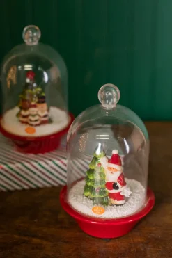 Decorator's Warehouse 9” Dol Light Up / Music Snow Cloche > Sale|Christmas Accents