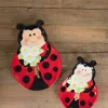 Decorator's Warehouse Dolomite Ladybug Serving Plate - Set of 2 > Christmas Sale|Christmas Decor